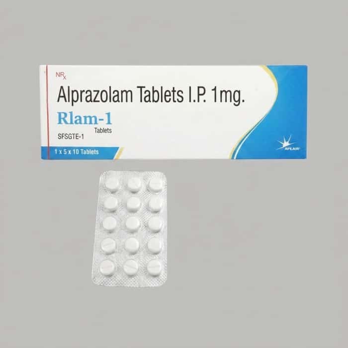 Rlam-1 Alprazolam 1mg Tablets (Generic Xanax) | Fast-Acting Anxiety Relief Buy Xanax 1mg Online - Secure Telehealth Anxiety Prescription and Fast USA Delivery